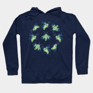 Fireflies Glowing Nights II Hoodie